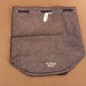 Victoria’s Secret sparkly bucket backpack